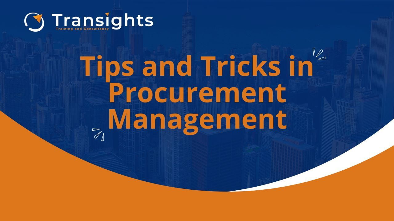 Unlocking Efficiency: Tips and Tricks in Procurement Management
